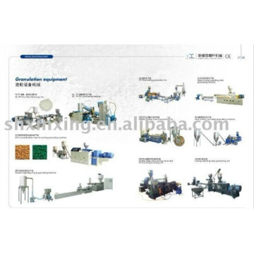 Belüftete Recycling- und Mischfarben Granulierter Extruder